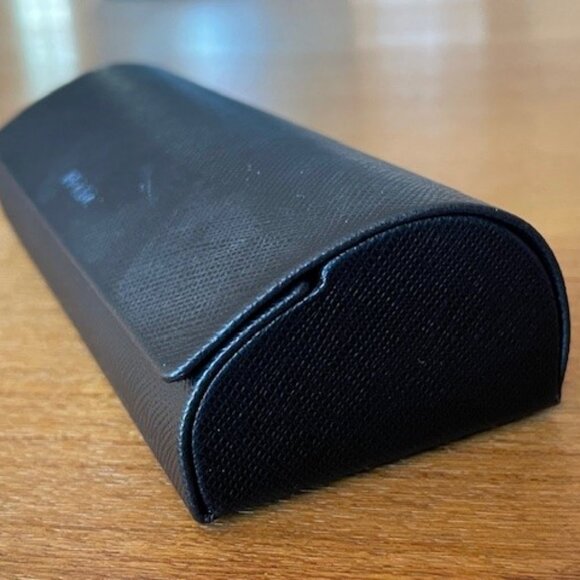 PRADA EYEGLASSES FRAMES  VPR 17G 52[]16 7O1-1O1 135 + PRADA CASE Barely Used - Picture 13 of 16